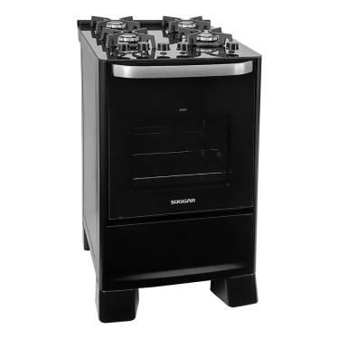 Imagem de Fogão Best Glass 4 queimadores Preto FGVBG410PT Suggar