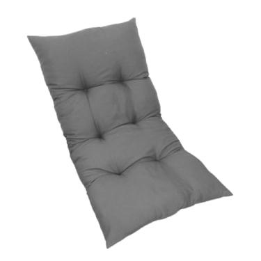 Imagem de Colchonete Futon 120X60 cm Dobrável Enrolável Decorativo Almofada sofá(Cinza Escuro)