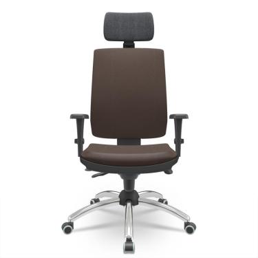 Imagem de Cadeira Brizza Soft Presidente Facto Dunas Marrom