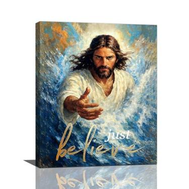 Imagem de Cristo Jesus arte de parede tela cristã decoração de parede imagens religiosas pinturas de Cristo impressões arte emolduradas misericórdia divina decorações para igreja sala de oração banheiro quarto