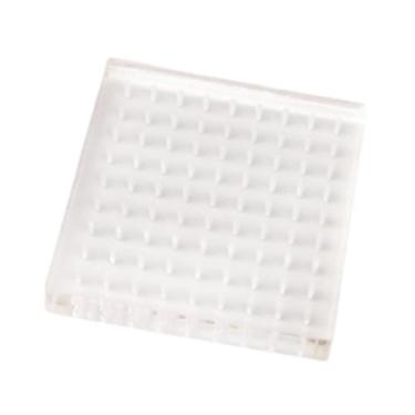 Imagem de oshhni Tábua de secagem para bonecas de acrílica, placa de cerâmica, acessório prático portátil feito à mão, suporte para exibição de figuras de, Quadrado