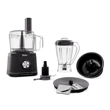 Imagem de Multiprocessador De Alimentos Philco Concept PMP11A 5 Em 1 1000W Preto 110V