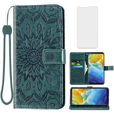 Imagem de Capa de telefone para LG Stylo 4 carteira com protetor de tela de vidro temperado e capa flip fina de couro com suporte para cartão acessórios para celular Stylo4 Plus LGstylo4 Sylo4 4+ Q Stylus Stlo4