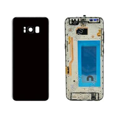 Imagem de Tela TFT LCD Com Moldura Para Samsung Galaxy S8 G950F G950U Peça De Re