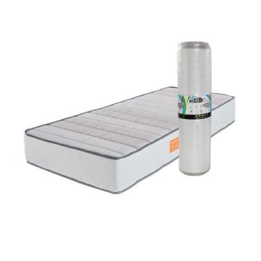 Imagem de Colchão Solteiro FIT Enrolado a Vácuo 88x188cm D33 F.A. Colchões
