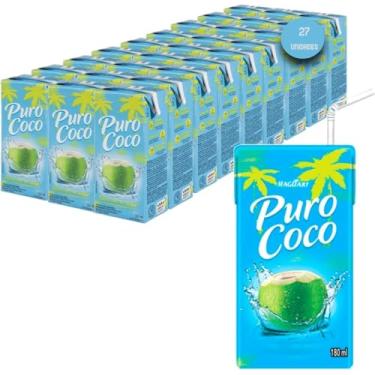 Imagem de Água de Coco PURO COCO Maguary 180ml (Caixa c/ 27 unidades)