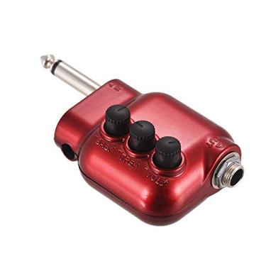 Imagem de Pré-amplificador Préamp com Controle de Volume EQ Grave e Agudo Plug 6 35mm para Conexão Amplificador Instrumento Musical Guitarra Acústica Estéreo Residencial