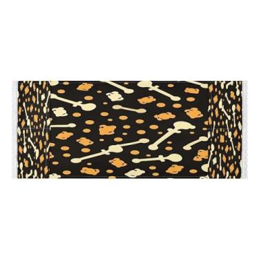 Imagem de Wassud Capas brancas para lavadora e secadora de osso, protetor de lavadora com sacos de armazenamento, capa de geladeira à prova de poeira com bolsos para lavanderia doméstica, cozinha, 120 x 55 cm