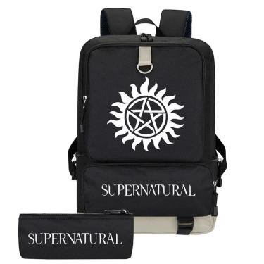 Imagem de Mochila Supernaturals Cartoon Kids School, 2 unidades/conjunto