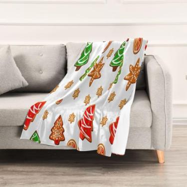 Imagem de Wassud Cobertores e mantas de Natal 152.4 cm x 228.6 cm cobertor de Natal para sofá, cobertor quente aconchegante de lã de pelúcia para cama, sofá, cadeira, decoração de casa