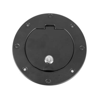 Imagem de Tampa de Combustível com Trava para Carro, Tampa Externa do Tanque de Combustível, Compatível com Jeep Wrangler TJ 1997-2006
