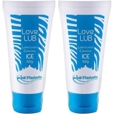 Imagem de Kit 02 Gel Lubrificante Intimo Sexo Love Lub Vaginal / Anal Top - La P