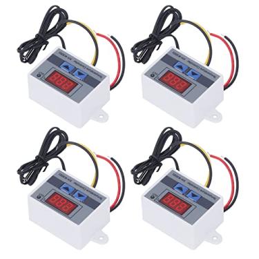 Imagem de aqxreight 4 PCS LED Controlador de Temperatura Digital Aquecimento Módulo de Interruptor do Termostato de Resfriamento 12V 120W é do que Faixa que (iniciar o Modo de Aquecimento e Diminuir a
