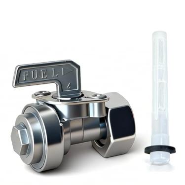 Imagem de Válvula de desligamento de combustível do gerador, bomba de interruptor de tanque de porca sextavada de 22 mm compatível com GX390 190F 188F 6,5HP 7HP motor a gasolina, peças de reposição para