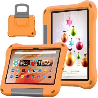 Imagem de Riaour Capa para tablet infantil de 10 polegadas, leve, à prova de choque, com suporte para crianças com 10 tablets. (Versão 13/11, versão 2023/2021) (incompatível com iPad Samsung tablet de 10