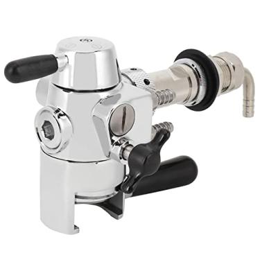 Imagem de AUNMAS Torneira de Cerveja de Aço Inoxidável, Enchimento de Garrafa de Cerveja Antiespumante de 28 Mm, Torneira de Pressão de Qualidade Alimentar para Barris de Fermentação Caseira, Bares e Festas