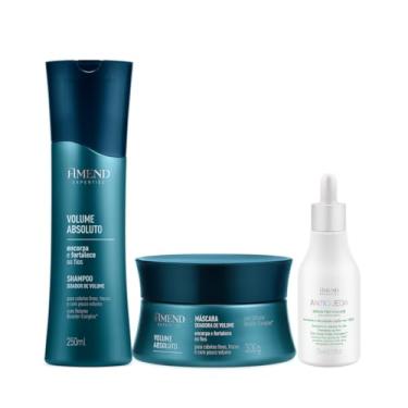 Imagem de Amend Expertise Volume Absoluto Shampoo 250ml + Mascara 300ml + Sérum 75ml