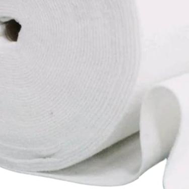 Imagem de Manta R2 Acrilica Termocolante 196g/m2 Branca Patcwork Artesanato Enchimento R2 Cola 2 Lado Branca 0,50CMX1,50Metros