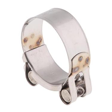 Imagem de Gazechimp braçadeira de escape para motocicleta/clipe/suporte/banjo de aço inoxidável – 48-51 mm