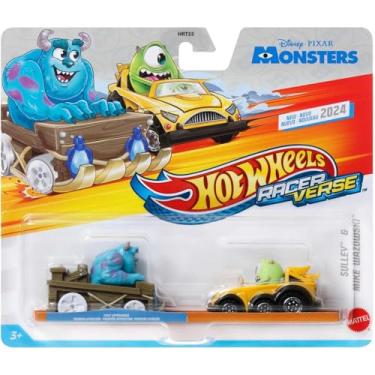 Imagem de Pack 2 Hot Wheels - Sulley e Mike Wazowski - Racerverse - HRT93