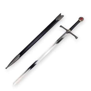 Imagem de Espada Medieval De Uma Mão Cavaleiro Cruzado Decorativa