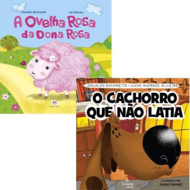 Imagem de A Ovelha Rosa da Dona Rosa + O Cachorro que Não Latia - Kit de Livros,