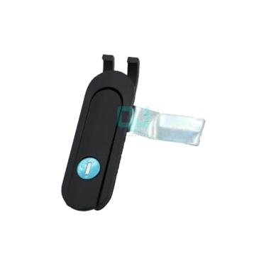 Imagem de Ab403 Base de plástico caixa de negócios montada em superfície fechadura de porta Ab402 caixa de controle trava elétrica para armário 1 peça (preta)