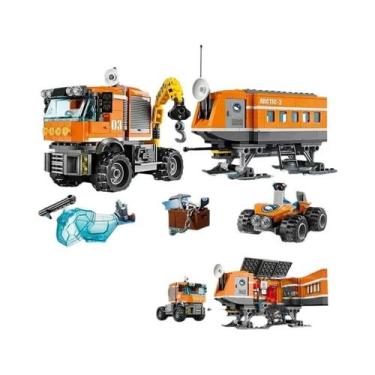 Imagem de Carro Guindaste Da Base De Exploração Móvel Ártica Compatível Com Bloc