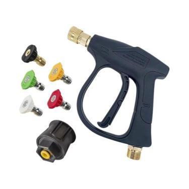 Imagem de Pistola De Lavagem De Alta Pressão Em Liga De Alumínio Com 5 Bicos Ada