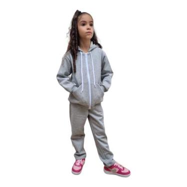 Imagem de Conjunto Moletom infantil Inverno - Fabricação Própria, Cinza, 06