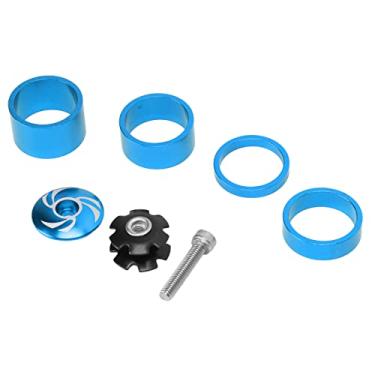 Imagem de aqxreight Fone de Ouvido de Bicicleta Ecologicamente Correto, Leve e Brilhante, Peças Completas de Reposição para Bicicleta, da Arruela Externa 34 0 Mm / 1 3 pol. Espaçadores de Parafuso da Tampa