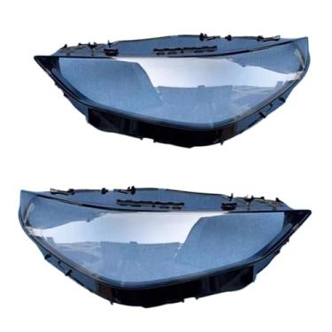 Imagem de Compatível com bmw g45 x3 2024 2025 escudo do farol do carro capa de vidro transparente abajur habitação substituir lente sombra da lâmpada(2PCS left and right)