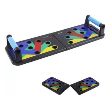 Imagem de Prancha Para Flexão Braço Bíceps Tríceps Lombar Dorsal Ombro Treino Fu