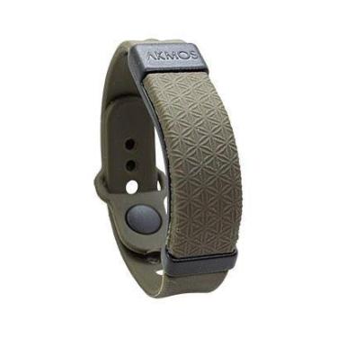 Imagem de Pulseira Akmos Magnética Terapêutica Original, Verde militar, G/GG 22 