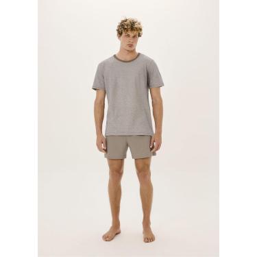 Imagem de Pijama Curto Masculino Com Linho-Masculino