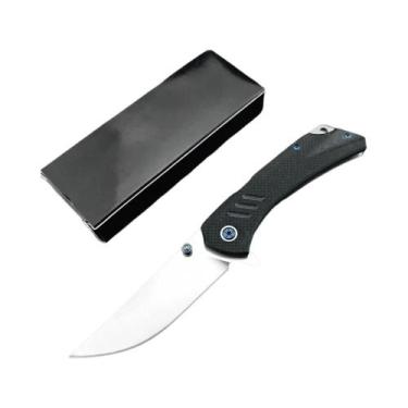 Imagem de Canivete Dobrável EDC Masculino Para Atividades Ao Ar Livre, Lâmina D2