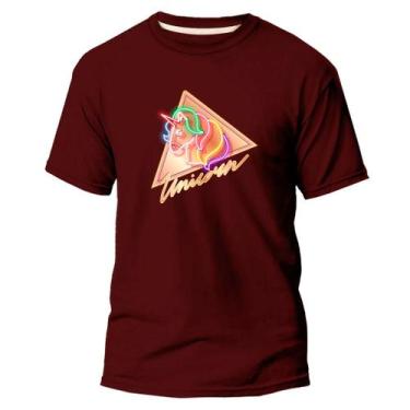 Imagem de Camiseta Básica Algodão Premium Estampa Digital Unicórnio - Pavesi, Bo