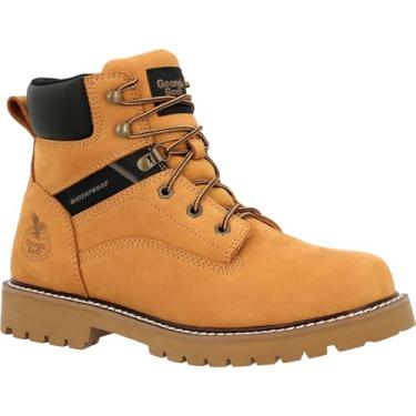 Imagem de Georgia Boot Bota de trabalho impermeável Core 37 com bico de aço, Marrom, 7.5 Wide