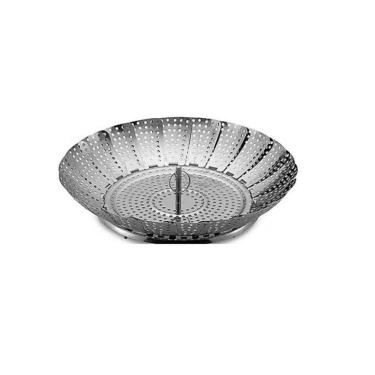 Imagem de Cesto De Cozinhar A Vapor Aço Inox de Qualidade 23 Cm