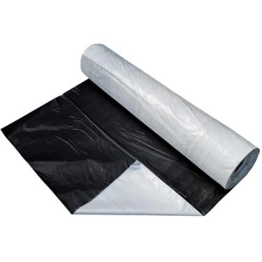 Imagem de Lona 8x12m Dupla Face Preta e Branca Para Silagem de Gado