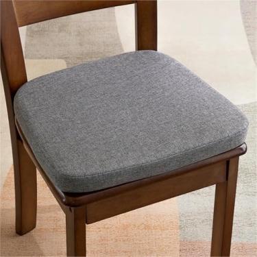 Imagem de Almofadas para Cadeiras de Jantar, Conjunto de 2, Almofadas Grossas Antiderrapantes para Assento de Sala de Jantar, Almofadas de Assento Removíveis, para Cozinha, Sala de Jantar e Escritório