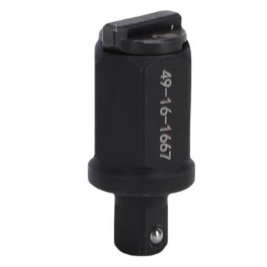 Imagem de aqxreight Adaptador de Bigorna de Catraca, Geometria Hexagonal Antiderrapante de 3/8 Com Função de Travamento, para Substituição de Catraca de Caixa Interna de Combustível M12 (1/4 polegada