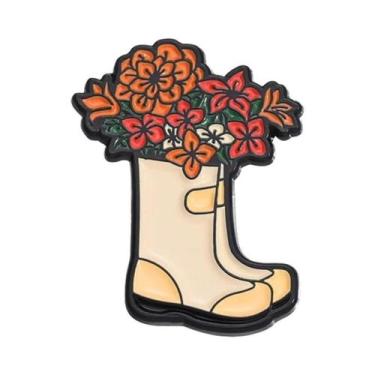 Imagem de Chapéu De Cowgirl Mexicano Com Cacto E Cabeça De Touro, Botas, Broche 