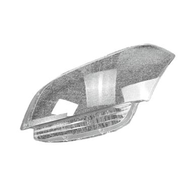 Imagem de Tampa da lente do farol compatível com Kia Soul 2010 2011 2012 2013 Tampa do farol dianteiro do carro Auto abajur abajur tampa da lâmpada principal luz da lente de vidro(Left)