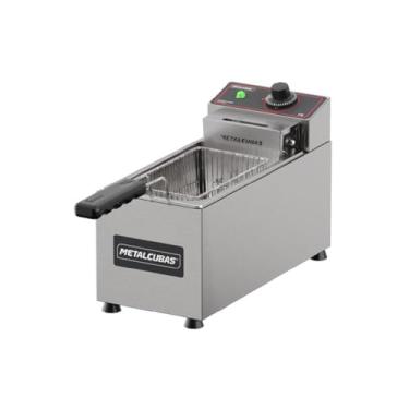 Imagem de Fritadeira Elétrica Metalcubas 1 Cuba 3 Litros 220V FE 1 C