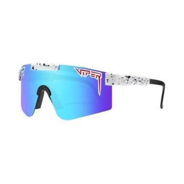 Imagem de Óculos De Sol Unissex UV400 Pit Viper Para Ciclismo, Caminhada, Beiseb