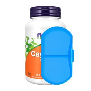 Imagem de Porta Cápsulas/Comprimidos + P.i.m.e.n.t.a C.a.i.-e.n.a 250 Cápsulas Importado