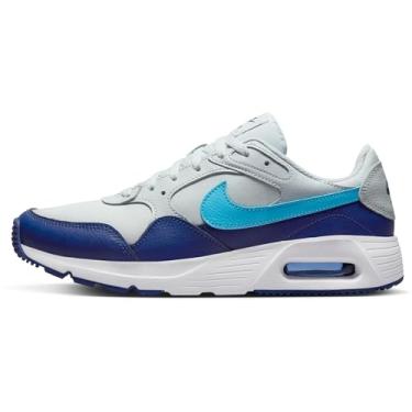 Imagem de NIKE Tênis masculino Air Max Sc, Platina pura, azul, relâmpago branco, 41 BR