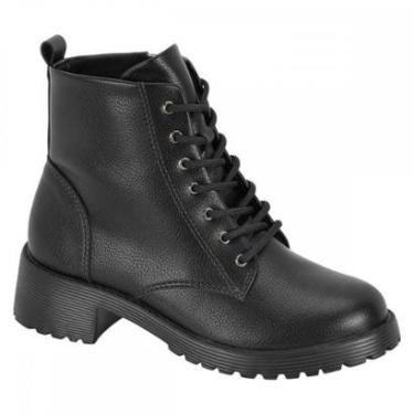Imagem de Bota Modare 7084.103 Coturno Salto Grosso Feminino-Feminino