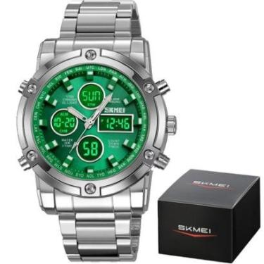 Imagem de Relógio Masculino Skmei 2556 Á Prova D'água 30m Digital Esportivo Luxo-Masculino